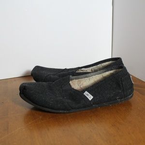 Black winter Toms size 9